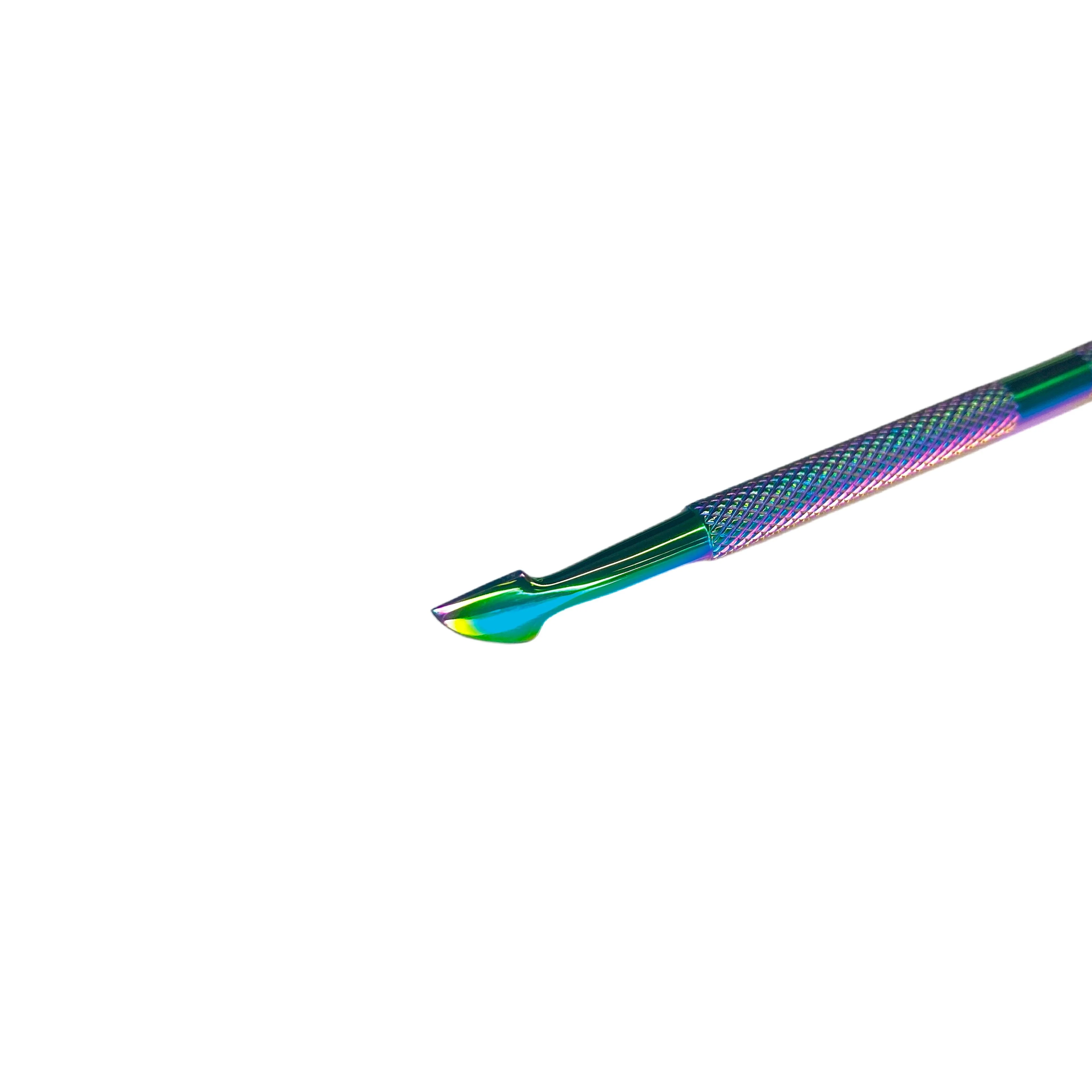 Multichrome Stainless Steel Cuticle Pusher - Image 3