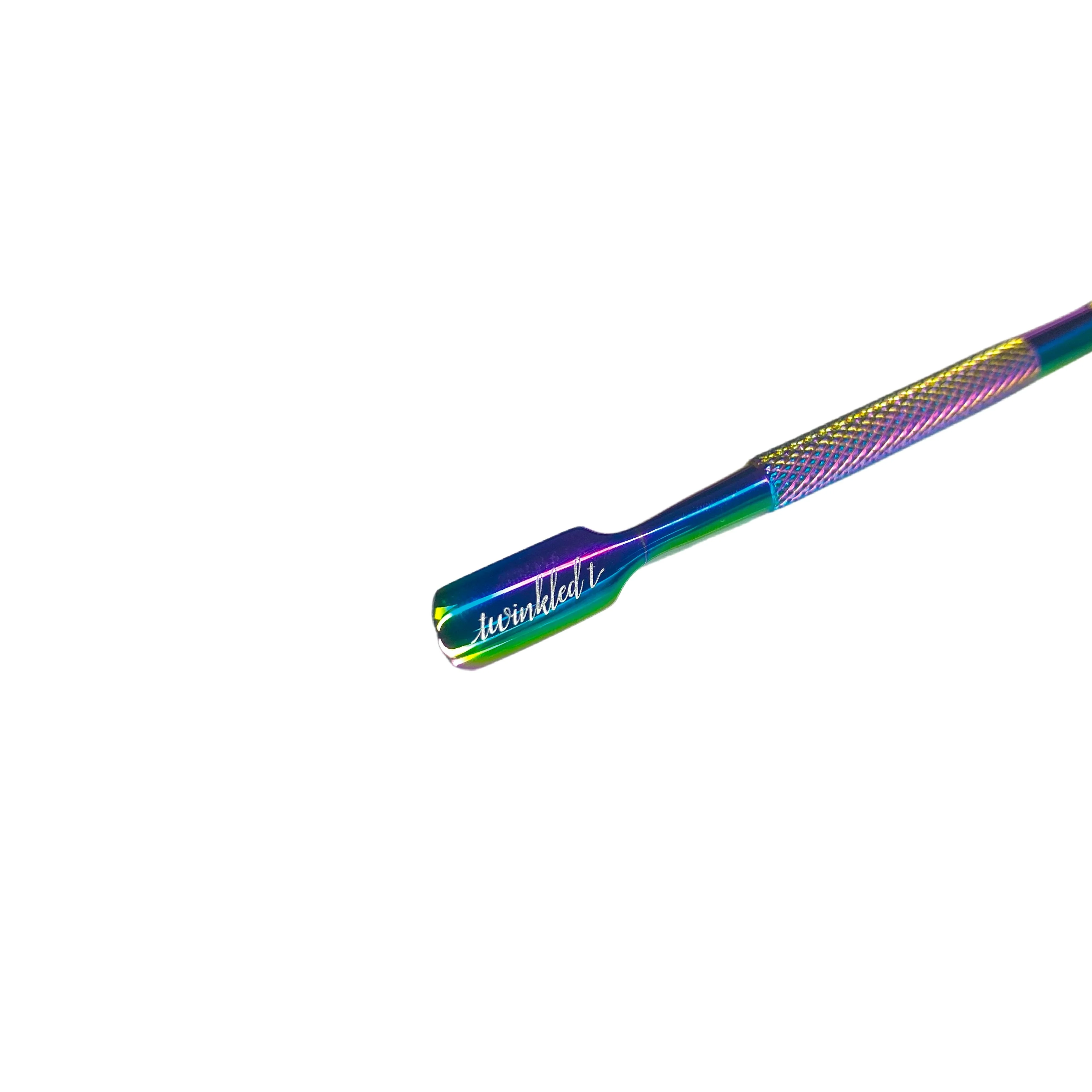 Multichrome Stainless Steel Cuticle Pusher - Image 5