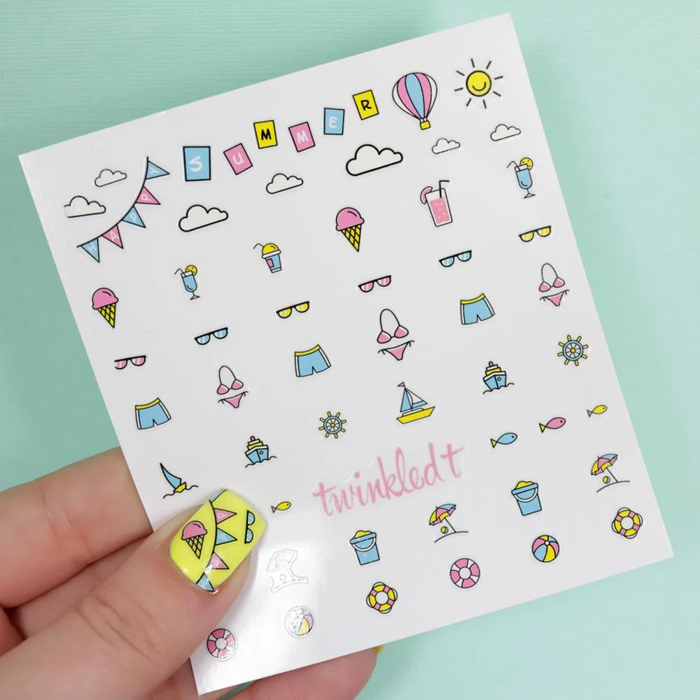 Feelin' Beachy Nail Stickers - Image 5