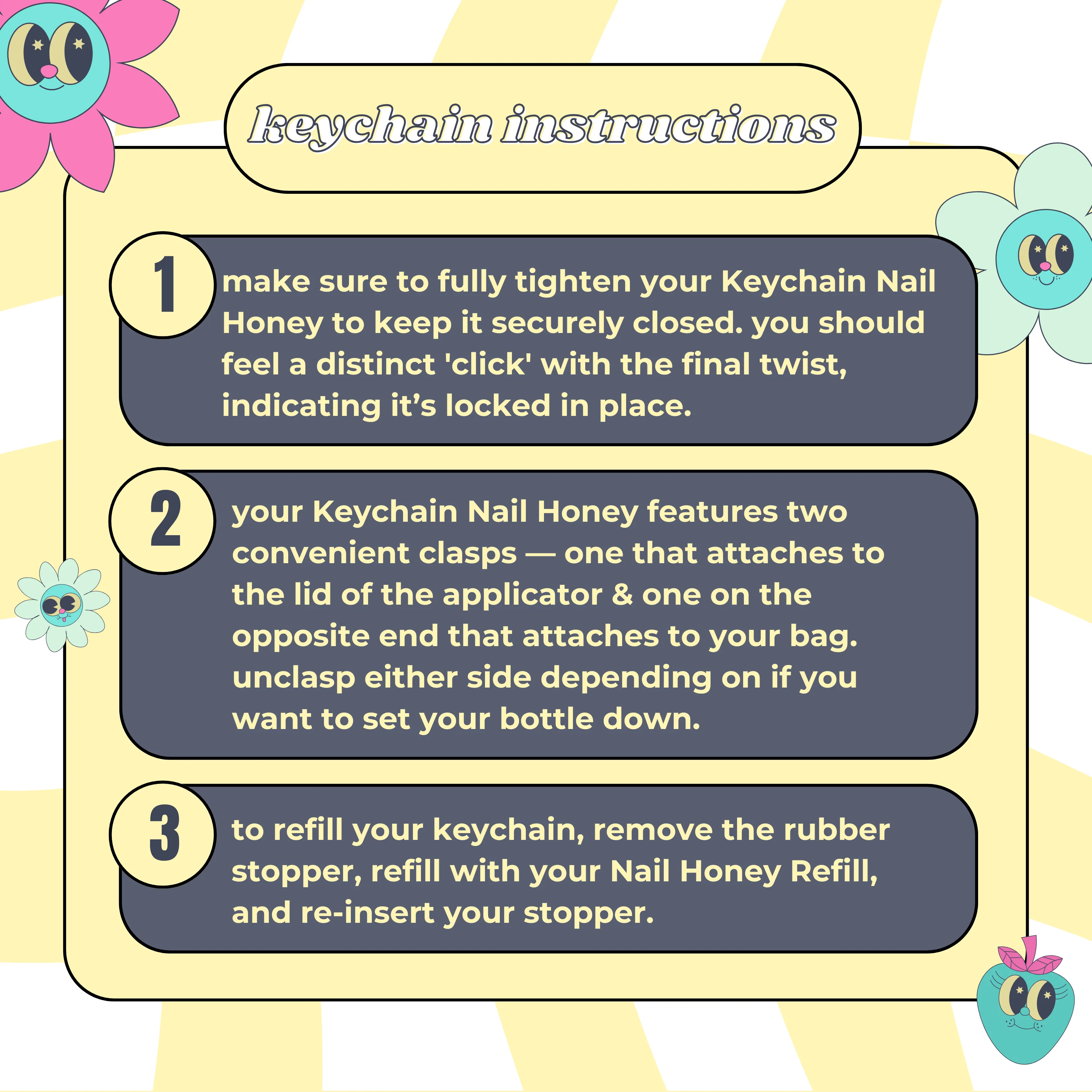 Keychain Nail Honey - Image 3