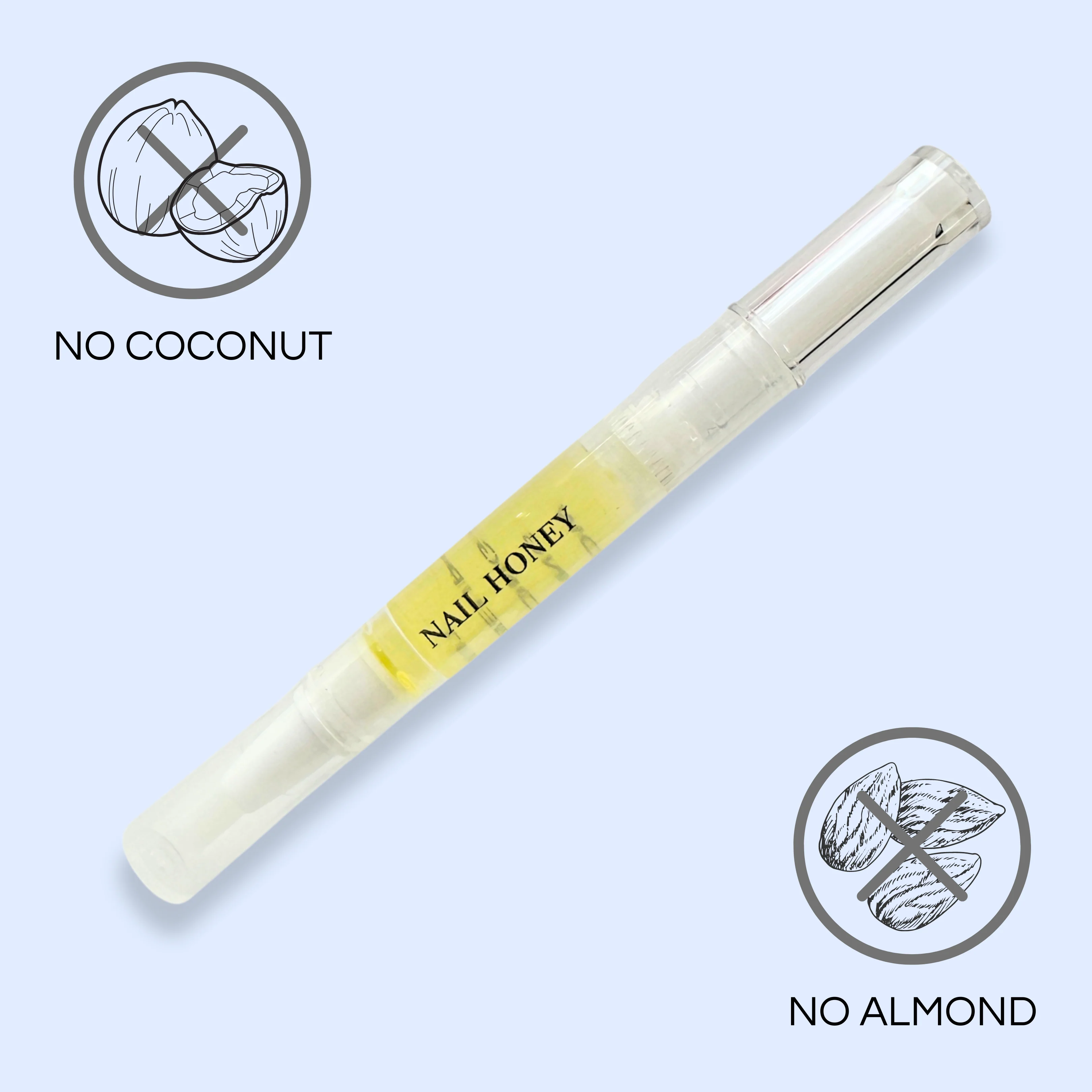 Organic Nail Honey Cuticle Oil - Nail Growth Oil - Image 17