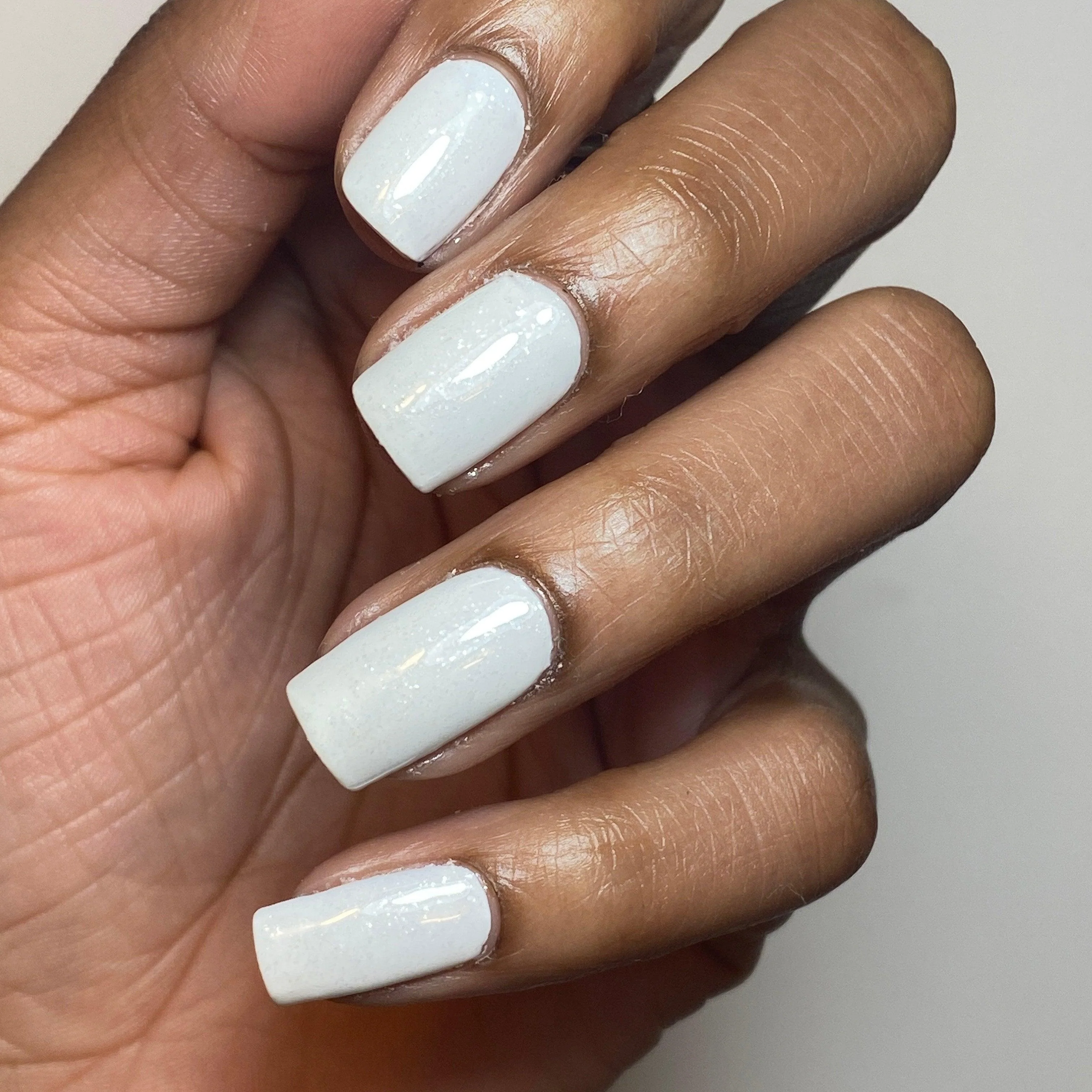 Starry White Gel Polish - Image 4