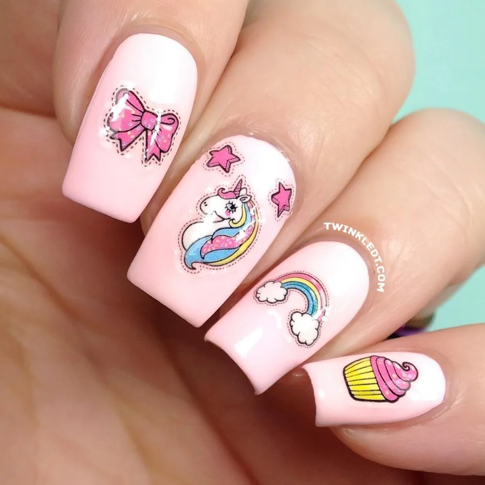 Unicorn Dreams Nail Stickers - Image 5